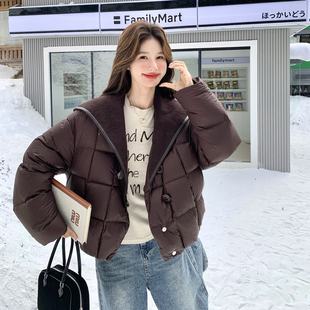 P295 1944 90绒现货拼接羽绒服297 K438 首发新款