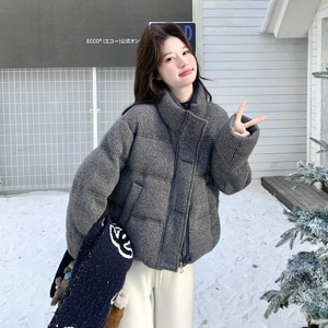 【新款】90绒现货条纹立领羽绒服297-1963-P295-K438