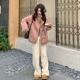 现货加厚皮毛一体外套297-971-P195-K288，女装短外套，艾艾淮淮