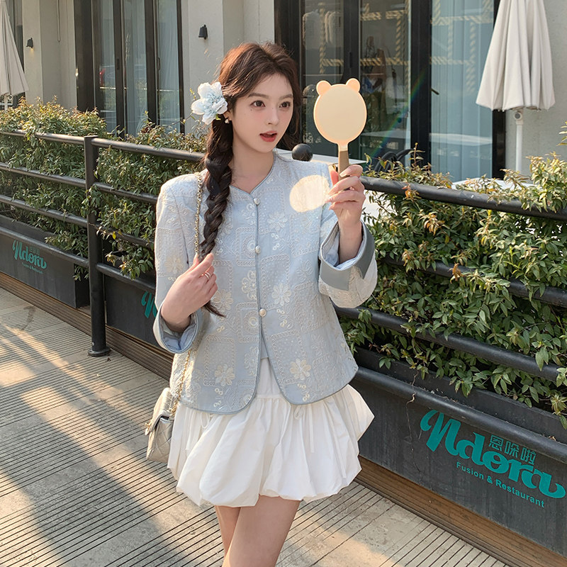 现货 风 提花外套297-1163-P145-K208图片