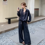 【新款】现货假两件上衣+阔腿裤套装297-1761-P165-K238，女装套装/套裙，艾艾淮淮