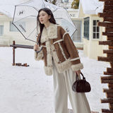 【新款】现货皮毛一体外套297-1924-P205-K298，女装短外套，艾艾淮淮