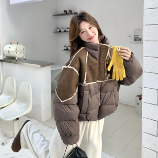 现货 皮毛 拼接羽绒服297 P285 90绒 1961 K418 首发新款