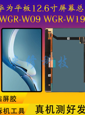 适用于matepadpro  屏幕总成GOT-AL09/W29 WGR-W09/W19 外屏盖板