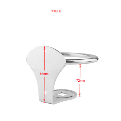 I304不锈钢水杯支架 饮料架 水杯座 杯托 船用游艇房车旅居车改装
