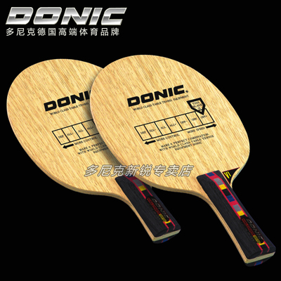 多尼克DONIC 瓦碳加强型  乒乓球拍轻型碳素碳木底板 33810 22810