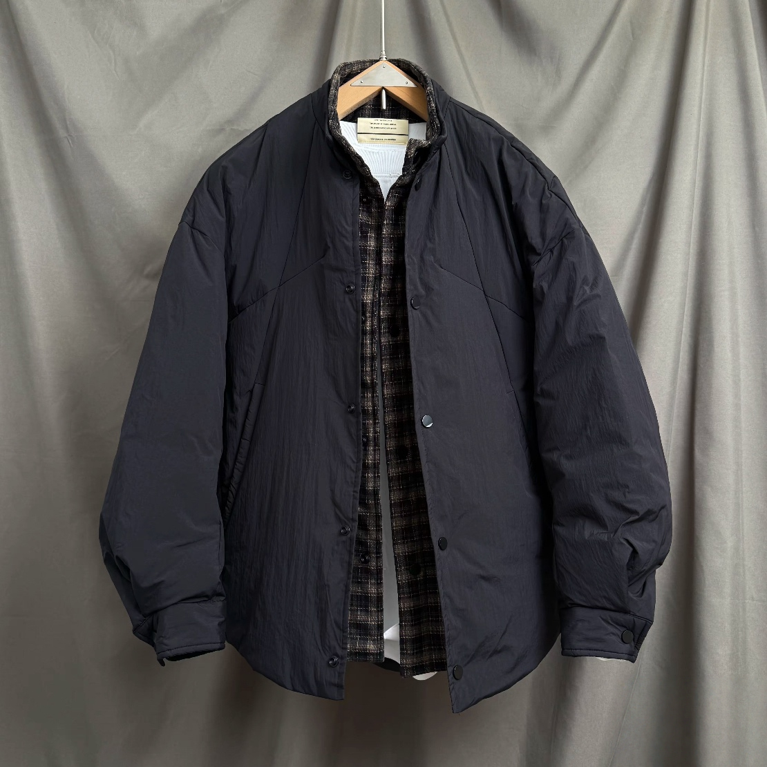 假两件轻薄款羽绒服男潮流高级感