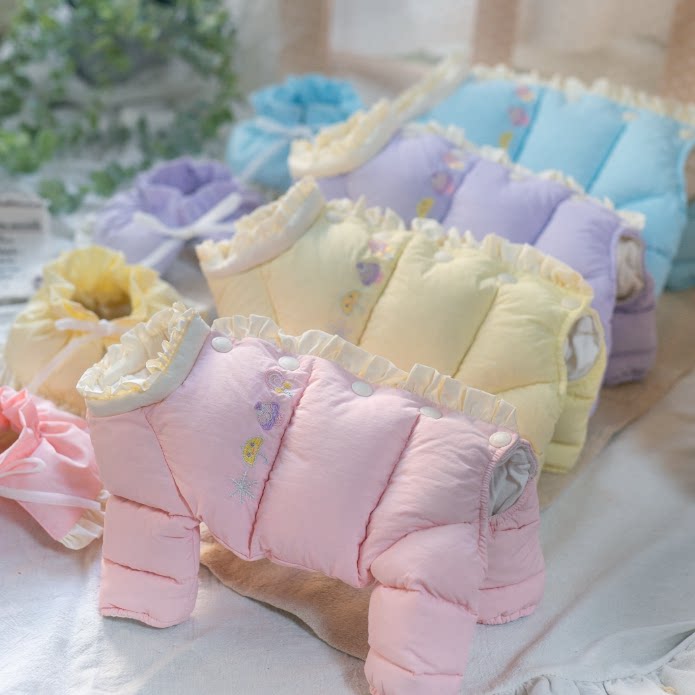 90白鸭绒防水宠物衣服狗狗