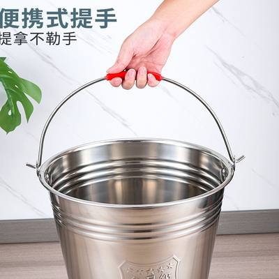 304不锈钢圆桶不含盖子水桶