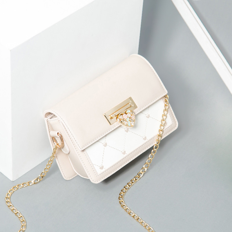 秋季链条小包包女士2020新款潮韩版网红少女包时尚单肩斜挎包百搭