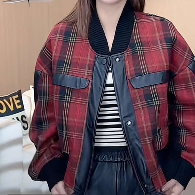 2025新款真皮皮衣短款长袖外套