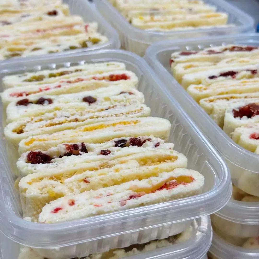 混合口味鲜奶皮卷奶娃娃果粒奶皮卷奶皮千层内蒙特产鲜奶皮芒果