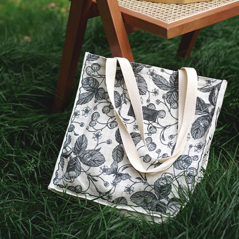 素描设计拉链帆布包女斜跨单肩包通勤学生书包