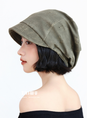 知雾秋冬时髦穿搭堆堆帽女