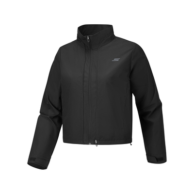 Skechers斯凯奇女士秋冬季修身梭织外套+针织连帽外套P126W034