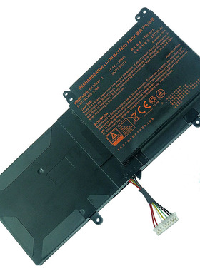 N130BAT-3蓝天N131WU BU NP3130适用宏碁T6310海尔凌越S4-X S4PLUS-D机械革命Sager笔记本6-87-N130S G3电池