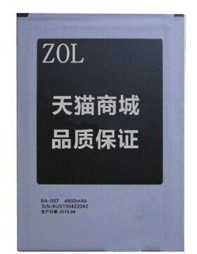 ZOL AUX/奥克斯T6100手机电池 BA-057电板 奥克斯 T6100手机电池