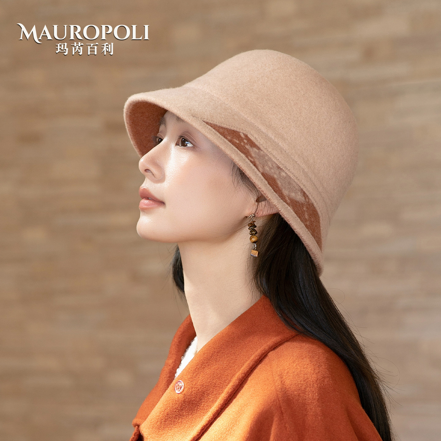 日系羊毛渔夫帽女秋冬新款保暖百搭优雅显脸小帽子复古高级感盆帽,服饰配件/皮带/帽子/围巾,帽子,淘宝优惠券,粉丝福利购,淘宝优惠卷