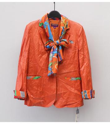 休闲柔软羊皮真皮皮衣外套