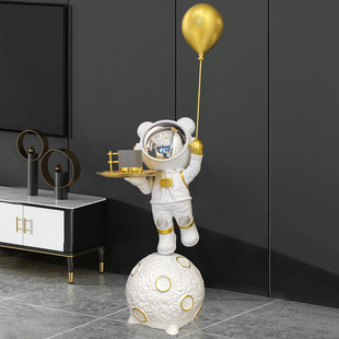 太空人宇航员落地摆件电视柜边酒店会所客厅装饰品新房乔迁送礼
