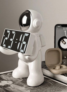 静音机器人宇航员闹钟学生