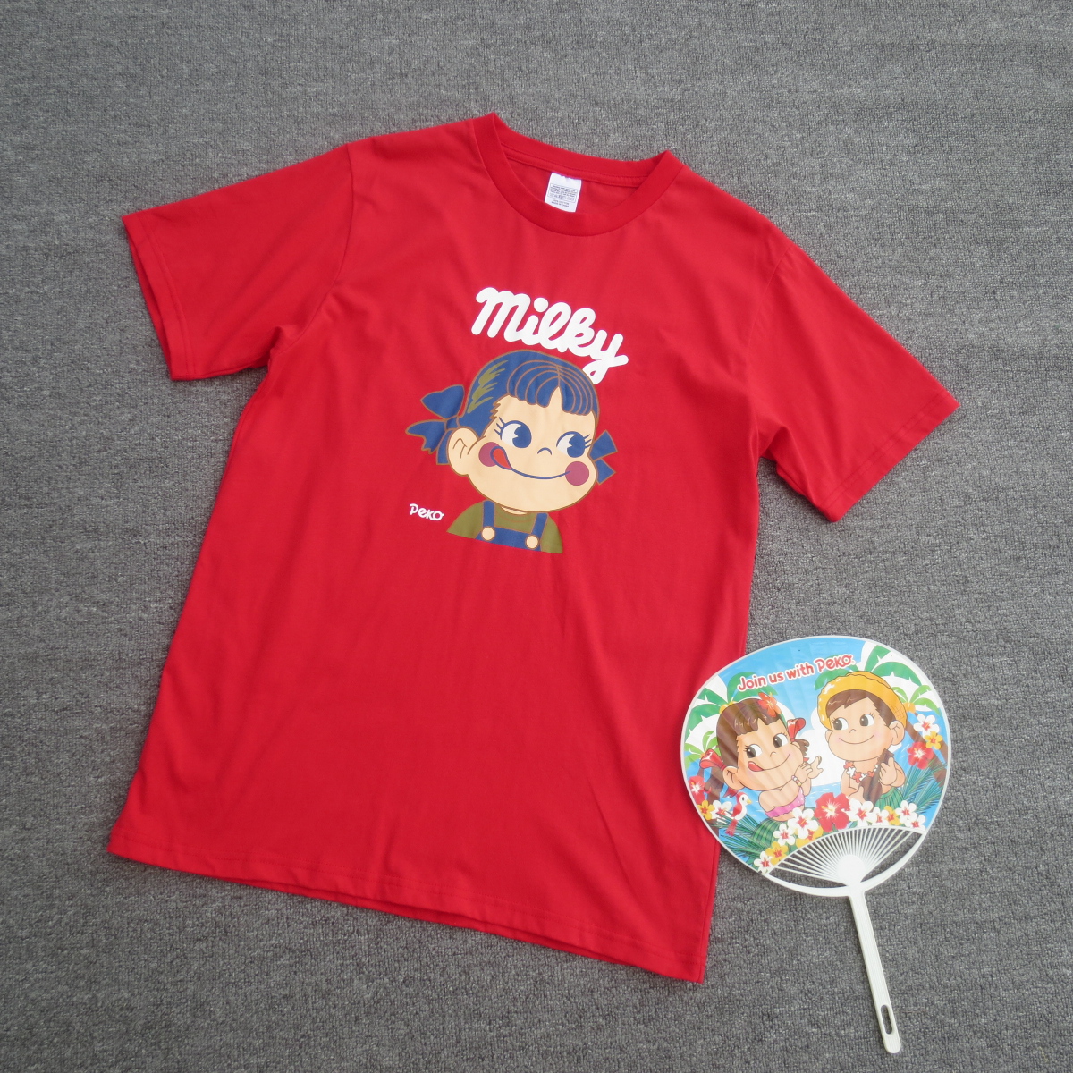 milky牛奶妹peko宽松T恤可情侣