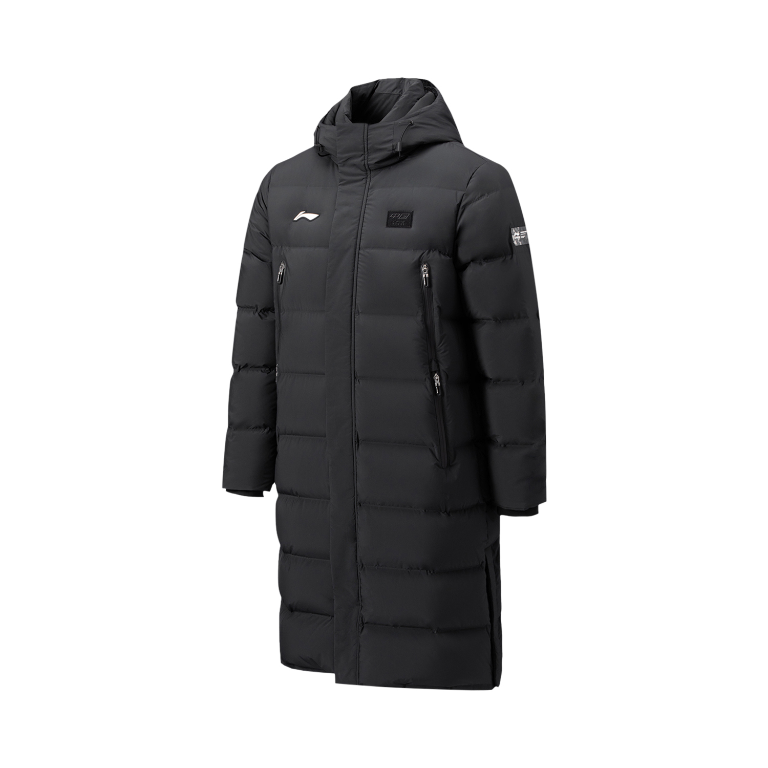 李宁正品男女百搭长羽绒服