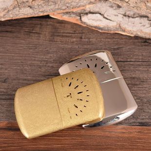 双枪铜怀炉暖手炉随身便携冬季取暖保暖护手神器免手握暖手宝送礼