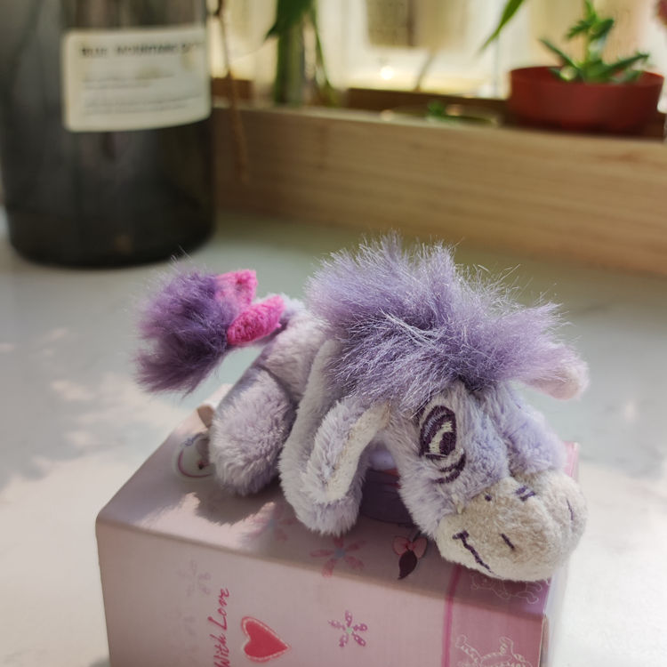 Disney迪士尼 小熊维尼Pooh 伊尔驴礼盒小公仔配饰  儿童毛绒玩具