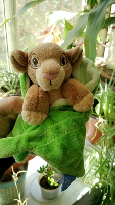 Disney迪士尼狮子王辛巴毛绒公仔