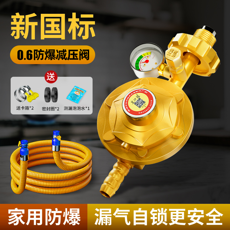 【2025新国标】燃气防爆管减压阀