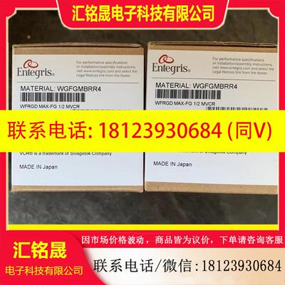 议价:美国ENTEGRIS英特格过滤器WGFGMBRR2现货