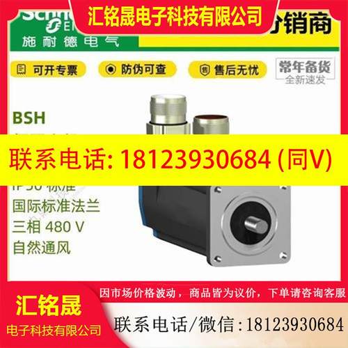 议价:BSH1402T11F1P/BSH1402T11F2P施耐德BSH伺服电机光轴键轴IP