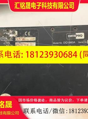 议价:DATAPAQ炉温仪,DQ1860A炉温测试仪,只有主机