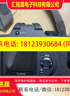 议价:LuMixdmc-fz20,通电开机,没有内存卡,看