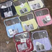 韩国土特产mucu and ebony腋下百搭尼龙刺绣防水托特手提女包包