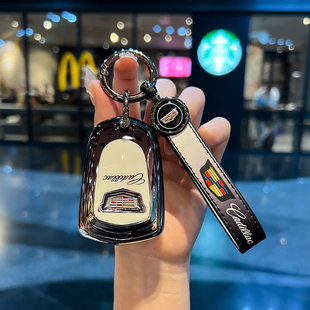 XT5车ATS 25款 L包XT4壳CT5扣XT6高端 凯迪拉克XTS钥匙套2016 老款