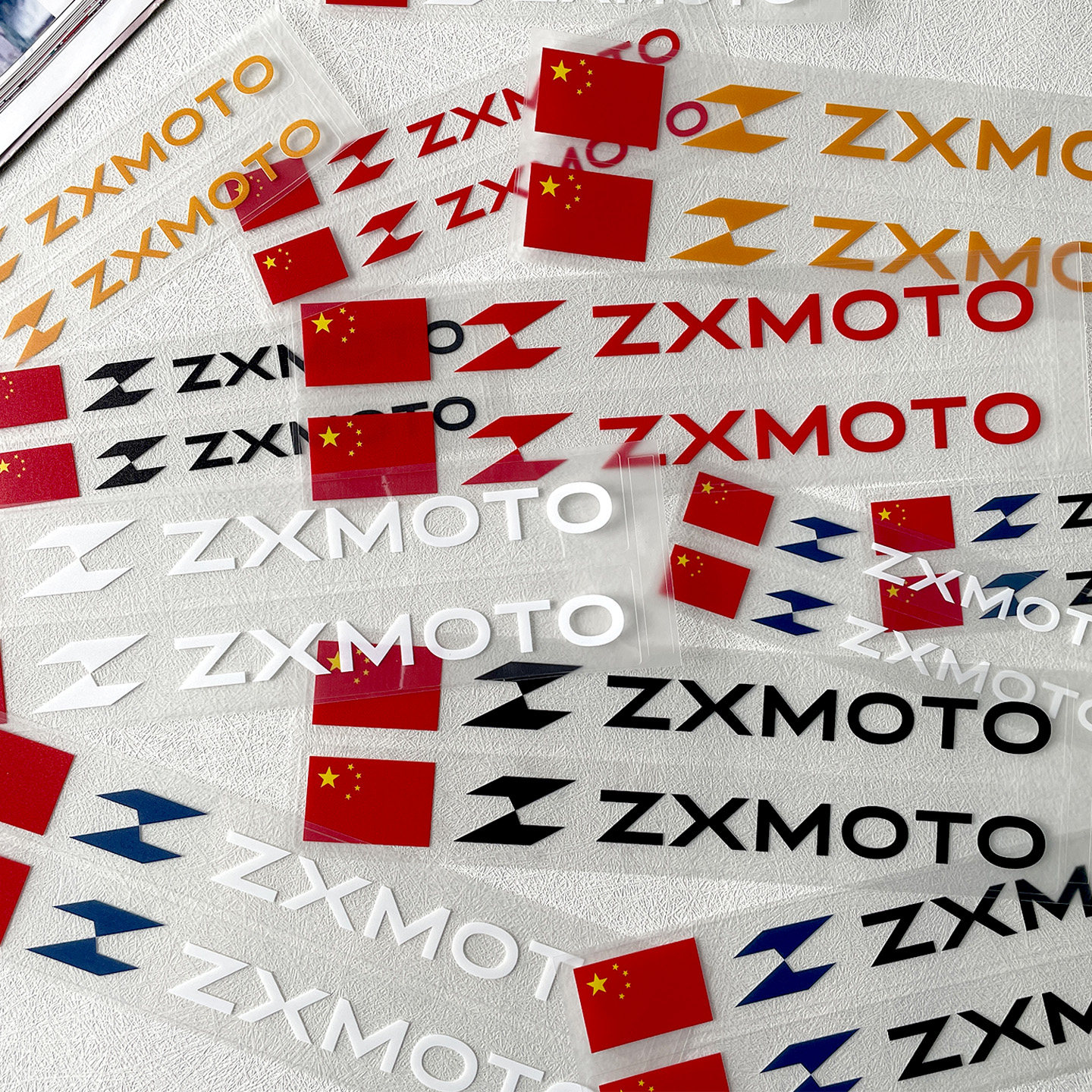 ZXMOTO张雪机车500RR摩托车装饰UV贴纸改装820RR车身创意版画防水