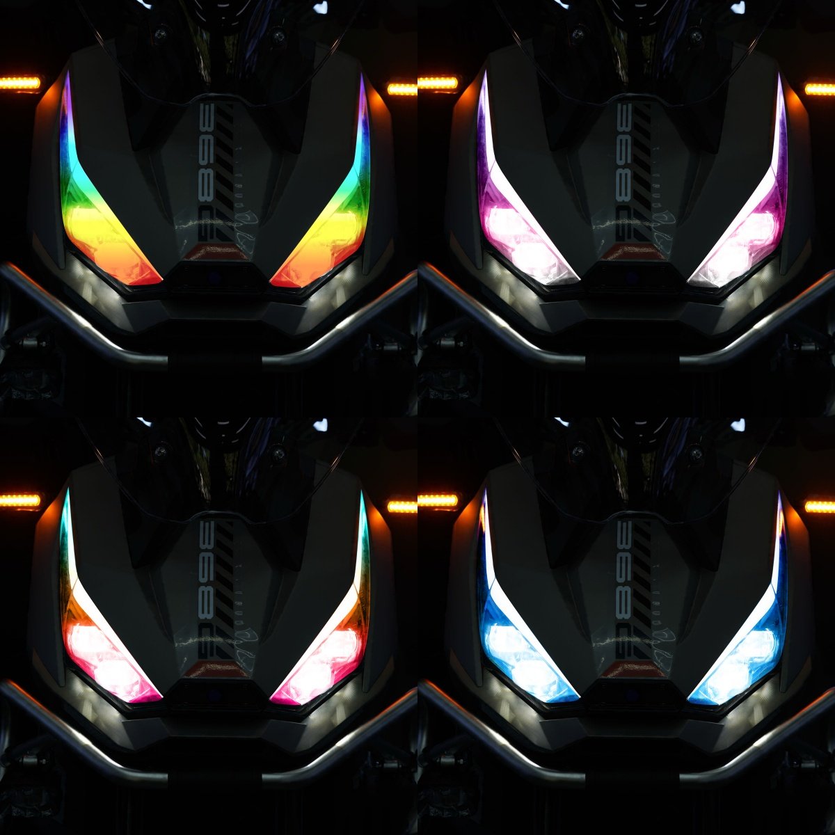 【爆款推荐】368G炫彩大灯膜改装