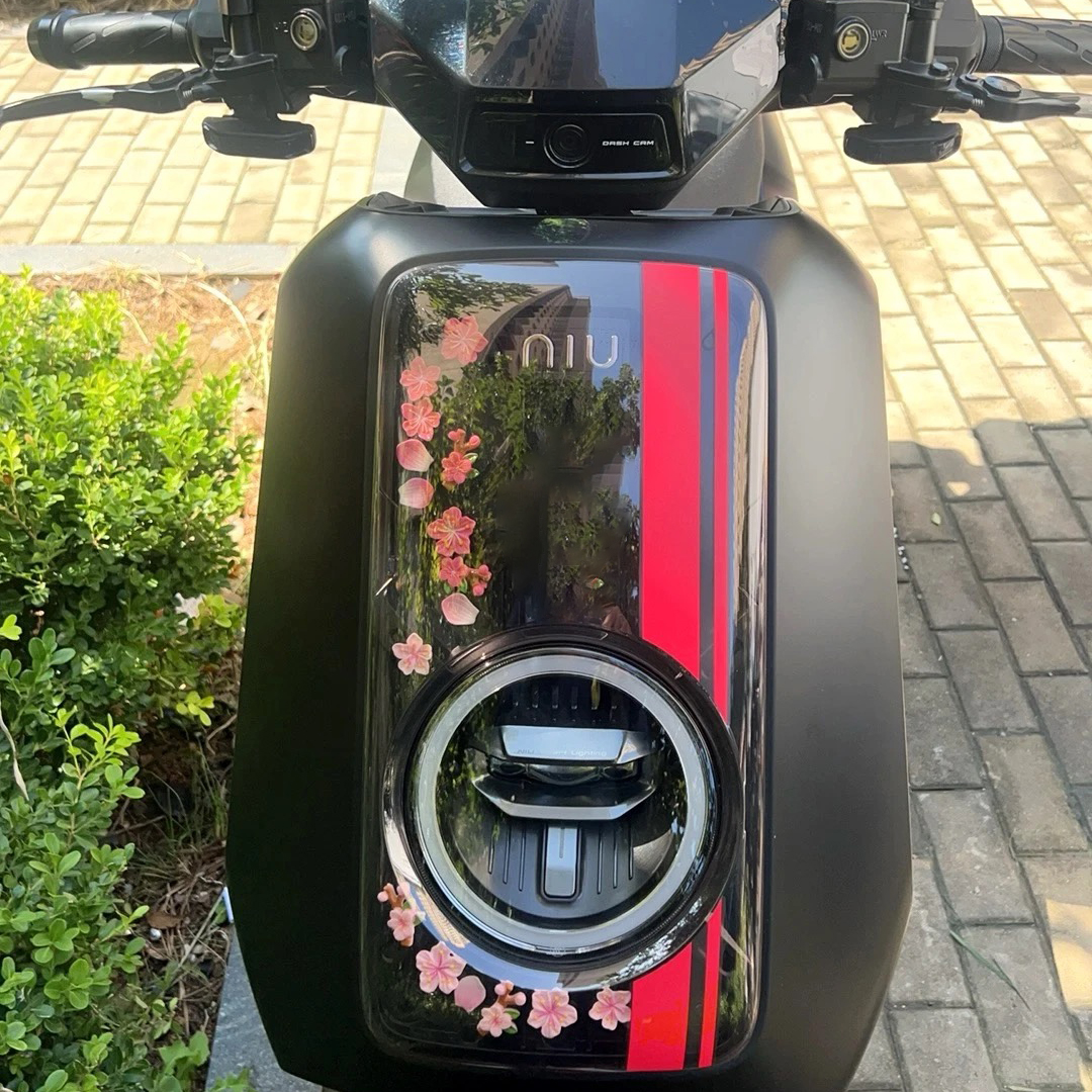 适用小牛NXTNXNT车头仿真桃花