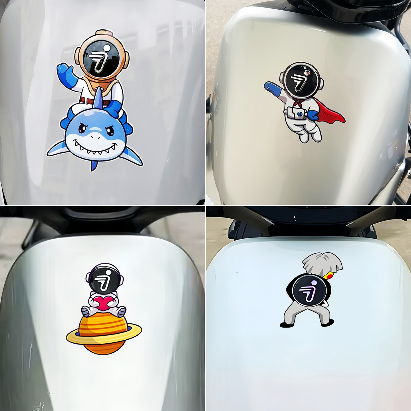 适用九号E70cE100车贴M95cM85c