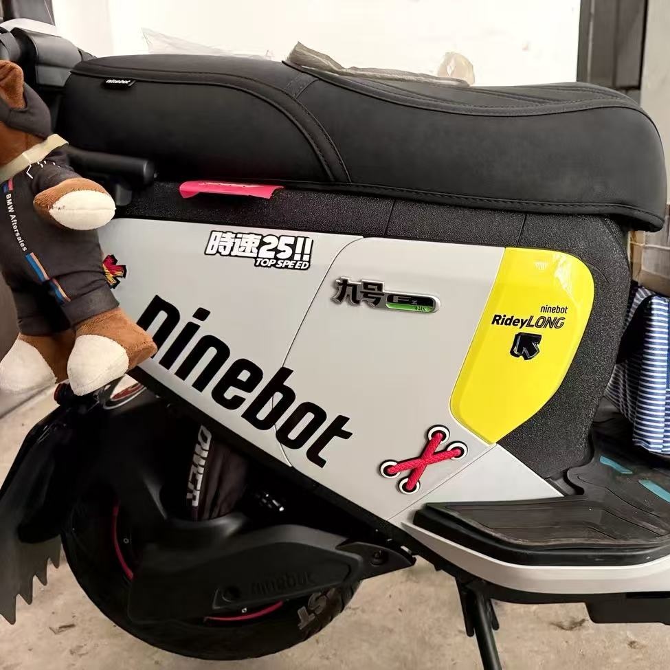 适用九号MZmix/max立体鞋带贴纸