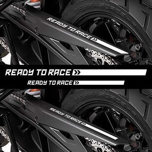 适用KTM Duke 250/390/790/890改装车身反光贴纸拉花贴画版画配件