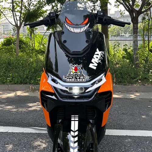 适用雅迪冠能S白鲨90S改装饰贴纸