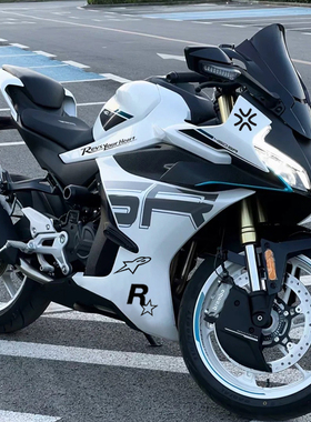 适用25款春风450SR贴纸拉花版画SRS车身贴花R星46装饰品改装配件