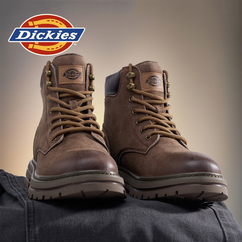 Dickies马丁靴男款2026新款工装雪地靴子男冬季加绒棉鞋登山男鞋,流行男鞋,马丁靴,淘宝优惠券,粉丝福利购,淘宝优惠卷
