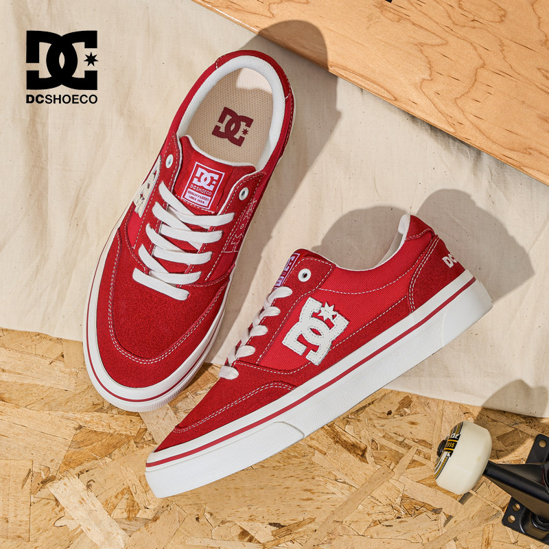DC SHOESCANVAS CAS 运动滑板鞋男款2025冬季秋冬休闲鞋帆布鞋男