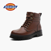 复古单靴男女款 Dickies厚底马丁靴女秋冬新款 增高短靴女美式 靴子