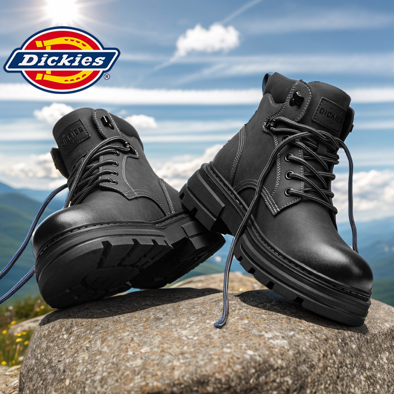 Dickies马丁靴男款2026新款冬季加绒棉鞋男鞋工装男靴雪地靴子男,流行男鞋,马丁靴,淘宝优惠券,粉丝福利购,淘宝优惠卷