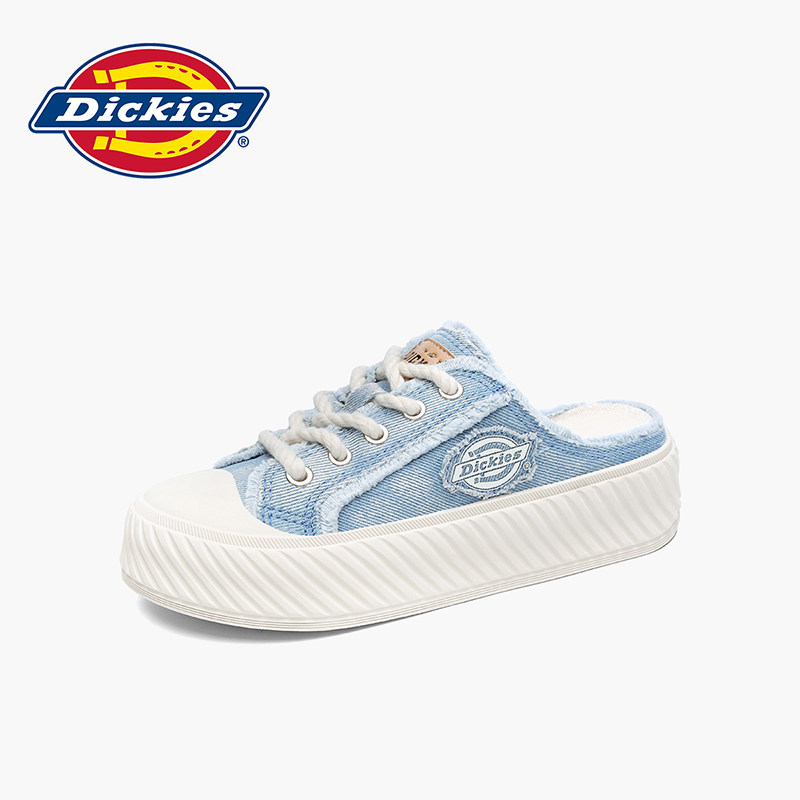 Dickies半拖帆布鞋女款2026新款图片